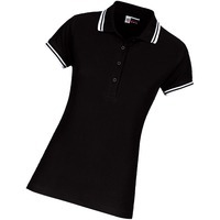Рубашка поло "Erie" женская чёрный, черный, XL
