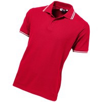 Рубашка поло "Erie" мужская красный, 2XL
