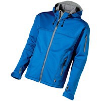 Куртка "Soft shell" мужская небесно-синий, небесно-синий/серый, 2XL