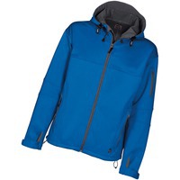 Куртка "Soft shell" женская небесно-синий, небесно-синий/серый, XL