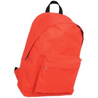 Рюкзак с 1 отделением и внешним передним карманом, красный/черный