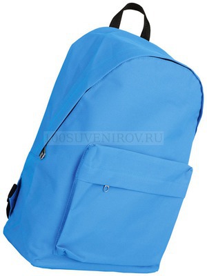 Фото Рюкзак с 1 отделением и внешним передним карманом (голубой)