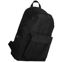 Рюкзак с 1 отделением и внешним передним карманом, черный