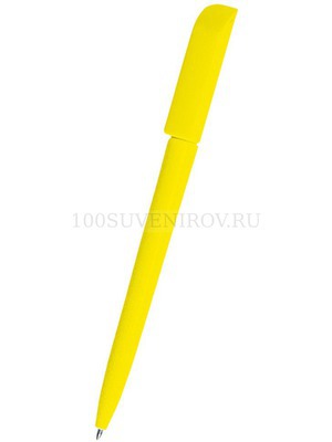 Фото Шариковая ручка желтая из пластика "МИЛЛЕНИУМ"