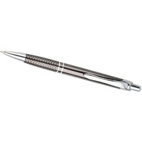 Ручка шариковая "Кварц" темно-серая (цвет оружейной стали)