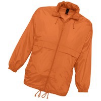 Ветровка мужская «Surf»,оранжевый_2XL, 100% нейлон, 210Т и демисезонная длинная куртка