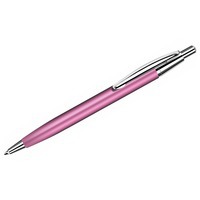 Изображение EPSILON, ручка шариковая, розовый/хром, металл