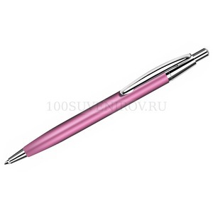 Фото EPSILON, ручка шариковая, розовый/хром, металл