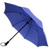 Зонт складной синий из стекла компактный HOGG TREK