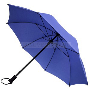 Фото Складной зонт синий из стекла компактный HOGG TREK