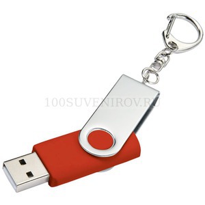 Фото Красная USB-флеш-карта из металла, 8 Гб