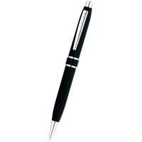 Ручка шариковая Cross модель Stratford в футляре, черная матовая