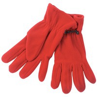 Перчатки Monti, универсальный размер, красный, флис, 200 гр/м2