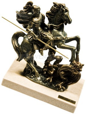 Фото Скульптура «Георгий Победоносец», малая «Anglada»