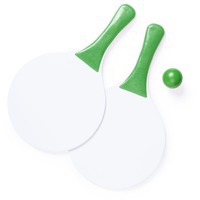 Фото Набор для игры в пляжный теннис Cupsol, зеленый от известного бренда Makito