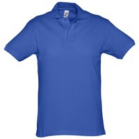 Рубашка поло мужская SPIRIT 240 ярко-синяя S