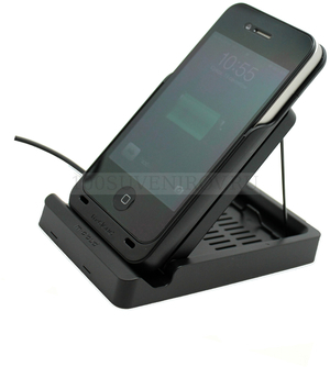Фото Беспроводное зарядное устройство m-cloud для iPhone4/4S, черное