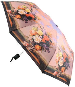 Фото Набор "Букет": зонт складной полуавтоматический и сумка для шопинга (разноцветный)