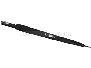 Фото Черный зонт с ручкой в виде компьютерной мышки