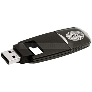 Фото USB-флеш-карта с дактилоскопическим датчиком, 16 Гб