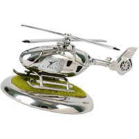 Фото Часы «Вертолет» с посадочной площадкой. Вертолет может «взлетать» и «садиться» на площадку