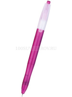 Фото Ручка шариковая «Коллинз» (фиолетовый, белый полупрозрачный)