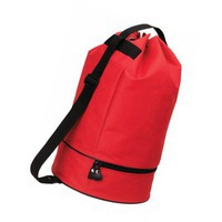 Рюкзак "Duffle" с отделением для обуви, красный/черный