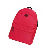 Городской рюкзак TREND с 2 отделениями на молнии и внешним карманом, 27 л., 35 х 17 х 45 см, нагрузка 10 кг., красный