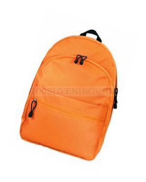 Фото Городской рюкзак TREND с 2 отделениями на молнии и внешним карманом, 27 л., 35 х 17 х 45 см, нагрузка 10 кг. (оранжевый)
