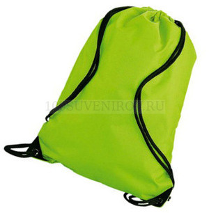 Фото Рюкзак-мешок Premium   (зеленое яблоко, черный)