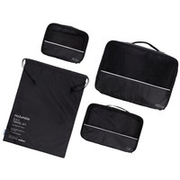 Фото Дорожный набор сумок noJumble 4 в 1, черный, магазин Индиво
