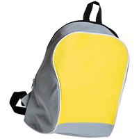 Фотка Промо-рюкзак, желтый с серым,30х14х38 см; нейлон от популярного бренда Happy gifts