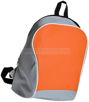 Фото Промо-рюкзак, оранжевый с серым