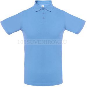 Фото Мужская рубашка поло голубая VIRMA LIGHT, размер L