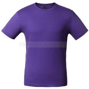 Фото Фиолетовая футболка T-BOLKA 160 с шелкографией, размер 4XL