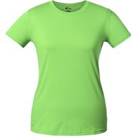Красивая футболка женская T-bolka Lady, зеленое яблоко S