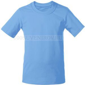 Фото Детская футболка голубая T-BOLKA KIDS, 10 лет 130