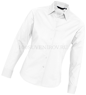 Фото Рубашка"Eden", белый_2XL, 97% хлопок, 3% эластан, 140г/м2