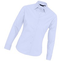 Нарядная женская рубашкаEden, небесно-голубой_M, 97% хлопок, 3% эластан, 140г/м2