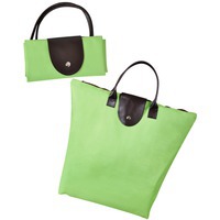 Сумка летняя для шопинга, Glam UP  зелёный, 39х29х7, Полиэстер 600D, иск кожа, шелкография и сумки красивые