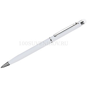 Фото TOUCHWRITER, ручка шариковая со стилусом для сенсорных экранов, белый/хром, металл
