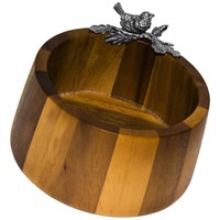 Орешница-конфетница «Певчая птичка» и деревянный подарок