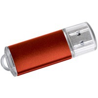 USB flash-карта Assorti (16Гб),красная,5,5х1,7х0,6см,металл