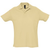 Рубашка поло мужская SUMMER 170 песочная XL