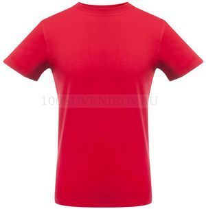 Фото Мужская футболка темно-красная T-BOLKA STRETCH для флекса, размер S