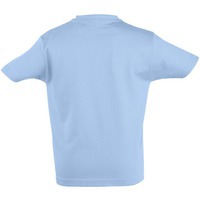 Футболка с принтом детская Imperial Kids 190, голубая рост 142-154 см и мужскую футболку