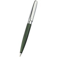 Ручка шариковая «Стратосфера» зеленая-серебристая