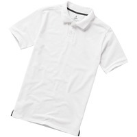 Рубашка-поло Calgary мужская, белый, L