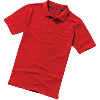 Рубашка-поло Calgary мужская, красный, S