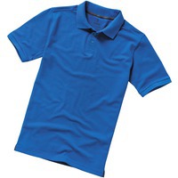 Рубашка-поло Calgary мужская, синий, S